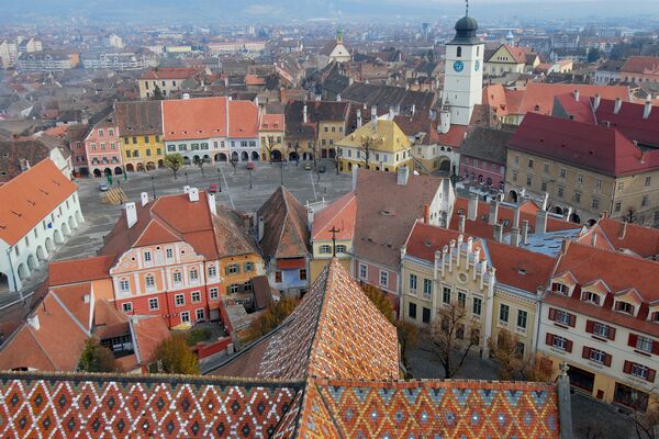 Piața Mare, orașul Sibiu
