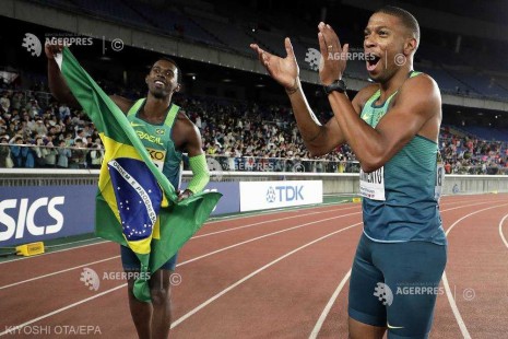 Atletism: Brazilia, noua campioană mondială la 4x100 m