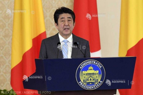 Shinzo Abe, la Cotroceni: România este un partener crucial pentru Japonia