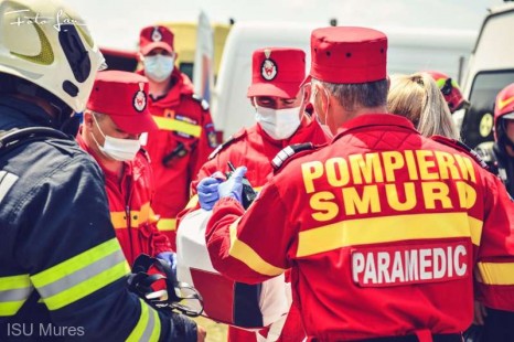 Mureş: Spitale mobile din Italia şi Germania, la accidentul chimic simulat prin exerciţiul EU-MODEX