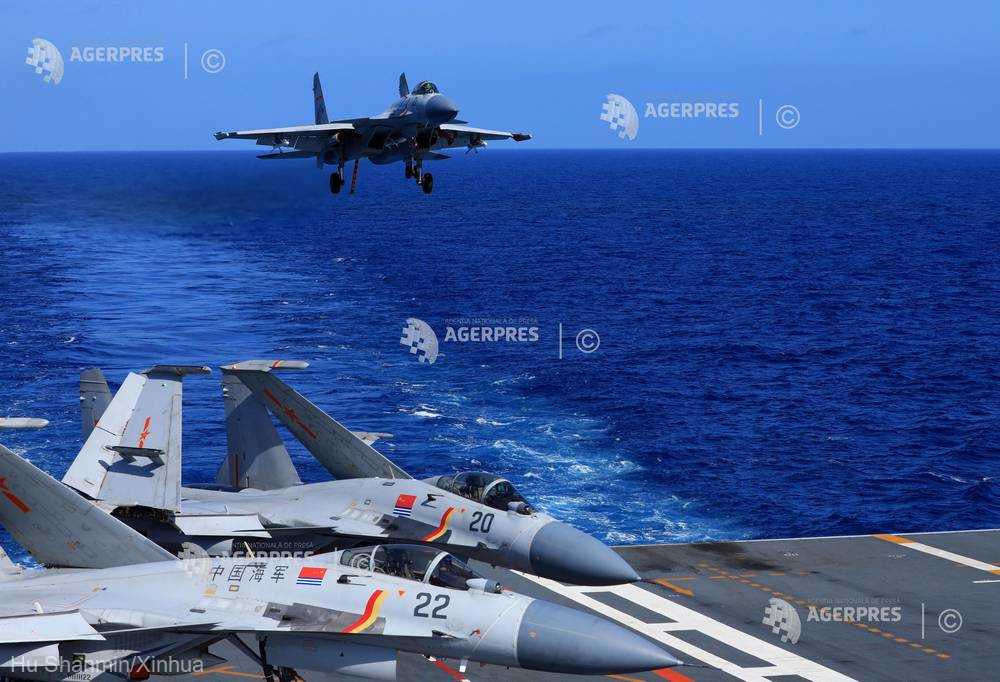 Incursiune a 30 de avioane chineze în zona de apărare aeriană a Taiwanului