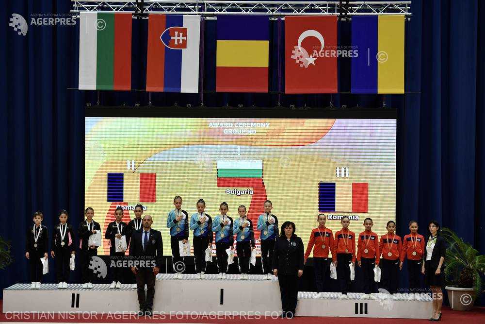 Gimnastică aerobică: Victorie a României la trio juniori, la Bucharest Cup