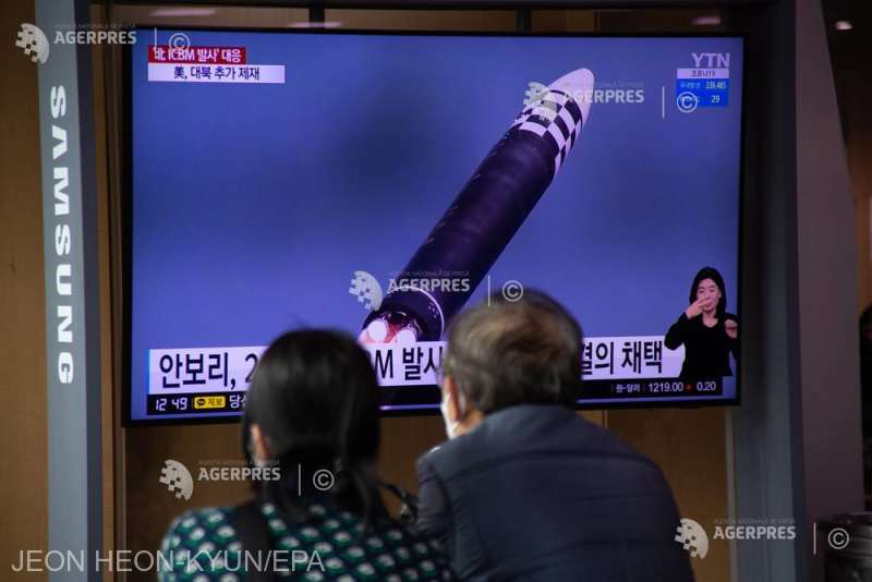 Coreea de Nord a lansat o posibilă rachetă balistică, anunţă Seulul şi Tokyo